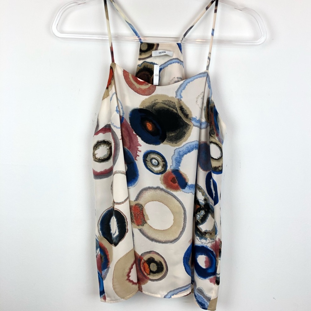 Erdem Cami Racerback Tank Blouse